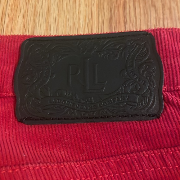 Ralph Lauren Corduroy Classic Straight Pants - Picture 4 of 6